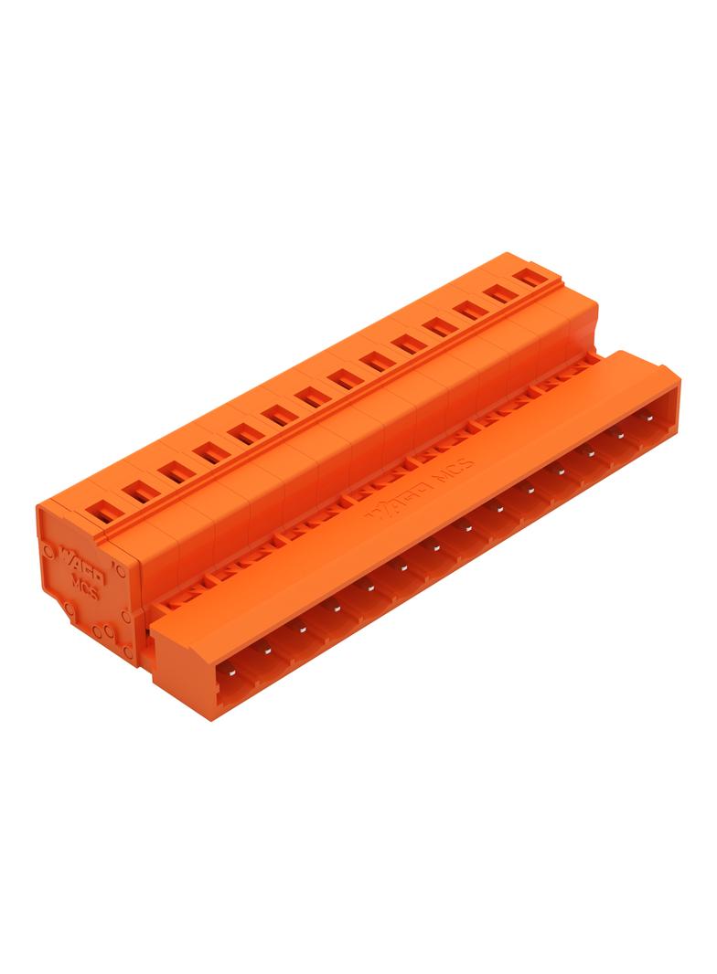 MCS-MIDI Classic wtyk 14-bieg. pomarańczowy raster 5,08 mm /25szt./ WAGO