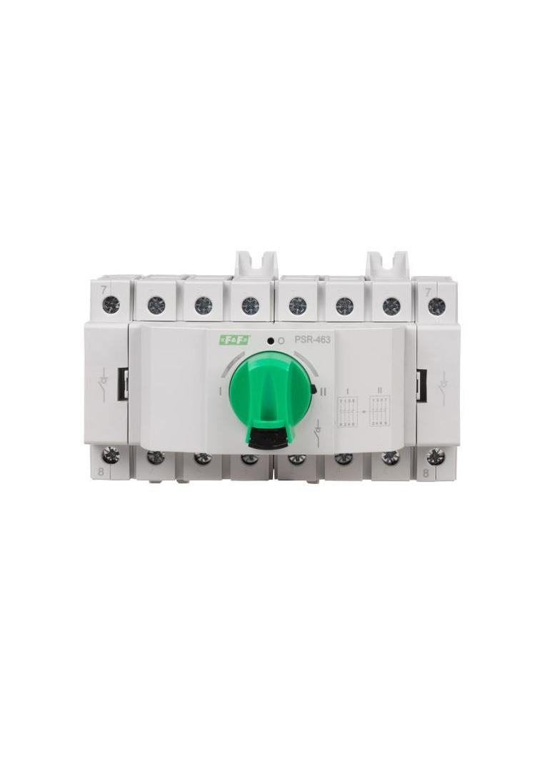 Przełącznik sieć-agregat obrotowy 63A PSR-463 F&F