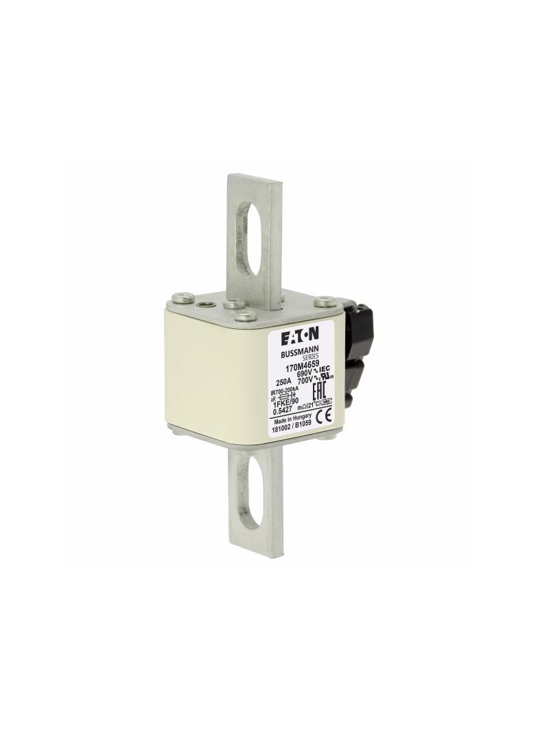FUSE 250A 690V 1FKE/90 AR UC Wkładka szybka 250A AC 690V rozmiar 1 53x69x136 mm aR IEC UL 170M4659 E