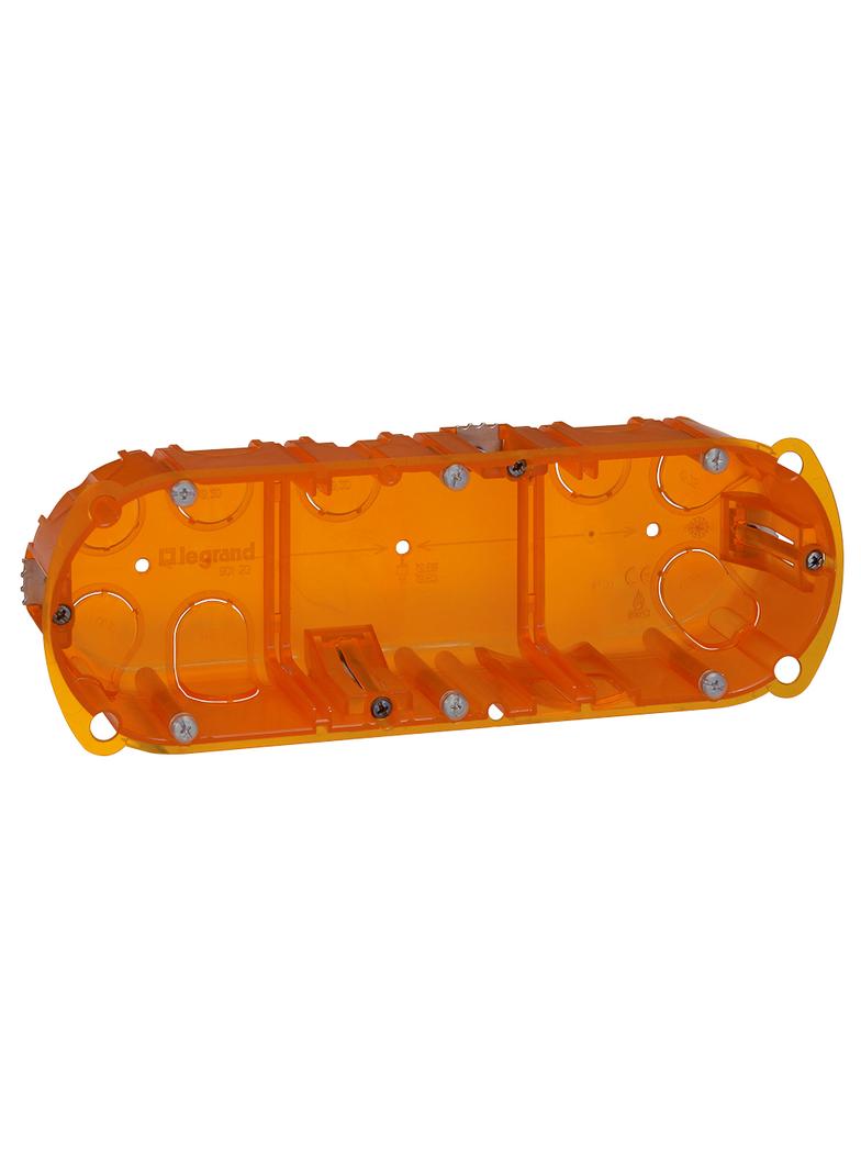 BATIBOX PUSZKA POTRÓJNA DOSTOSWANA DO KAŻDEJ ŚCIANY 50 MM, Legrand