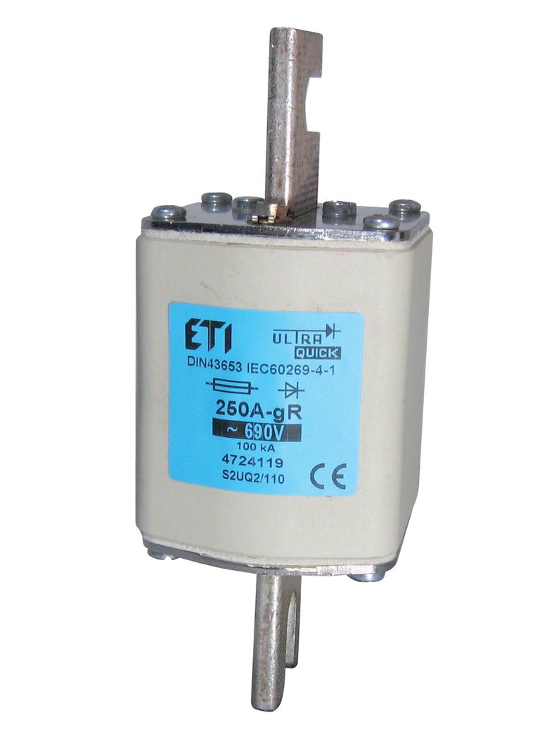 Wkładka topikowa ultraszybka S1UQ2/110/125A 690V 004723115 ETI