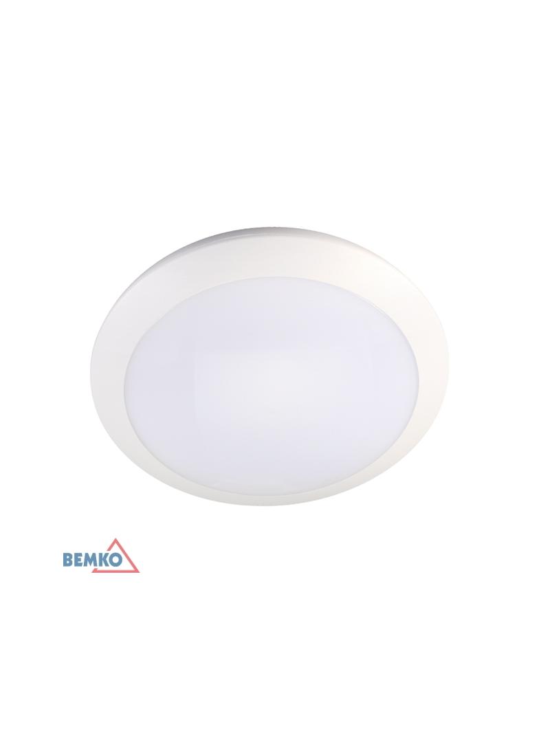 PLAFONIERA LED KATIA  16W 4000K 1300LM IP66 CZ. MIKR. Z FUNKCJĄ PÓŁCIENIA