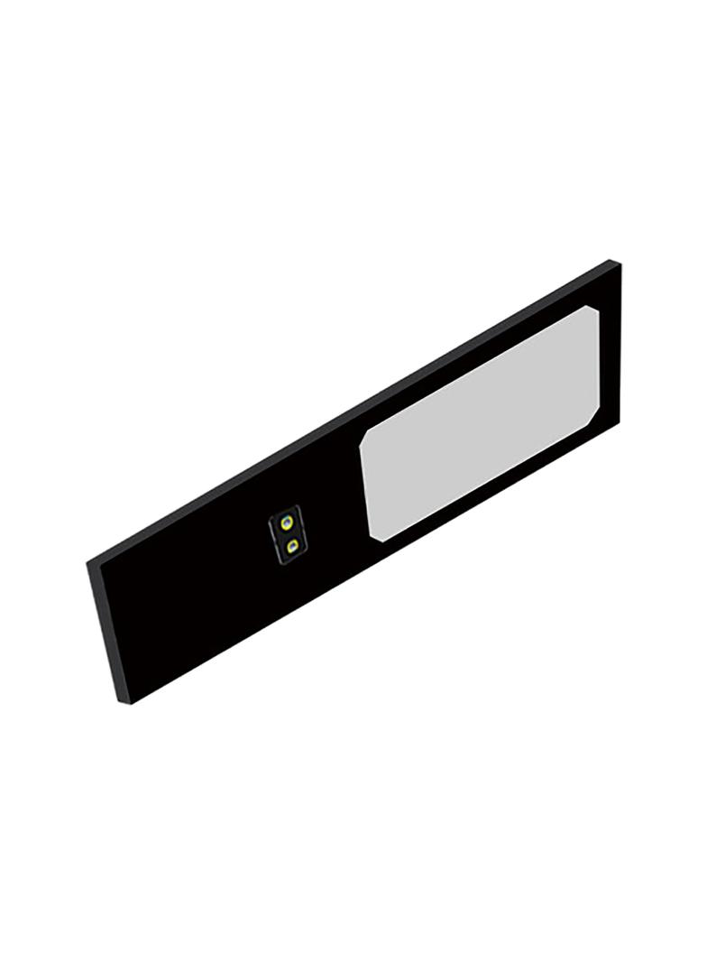 PLANA lampka podszafkowa LED 4W, 240lm, 4000K, z włącznikiem bezdotykowym, czarna AD-OM-6476L4/B/SW ORNO