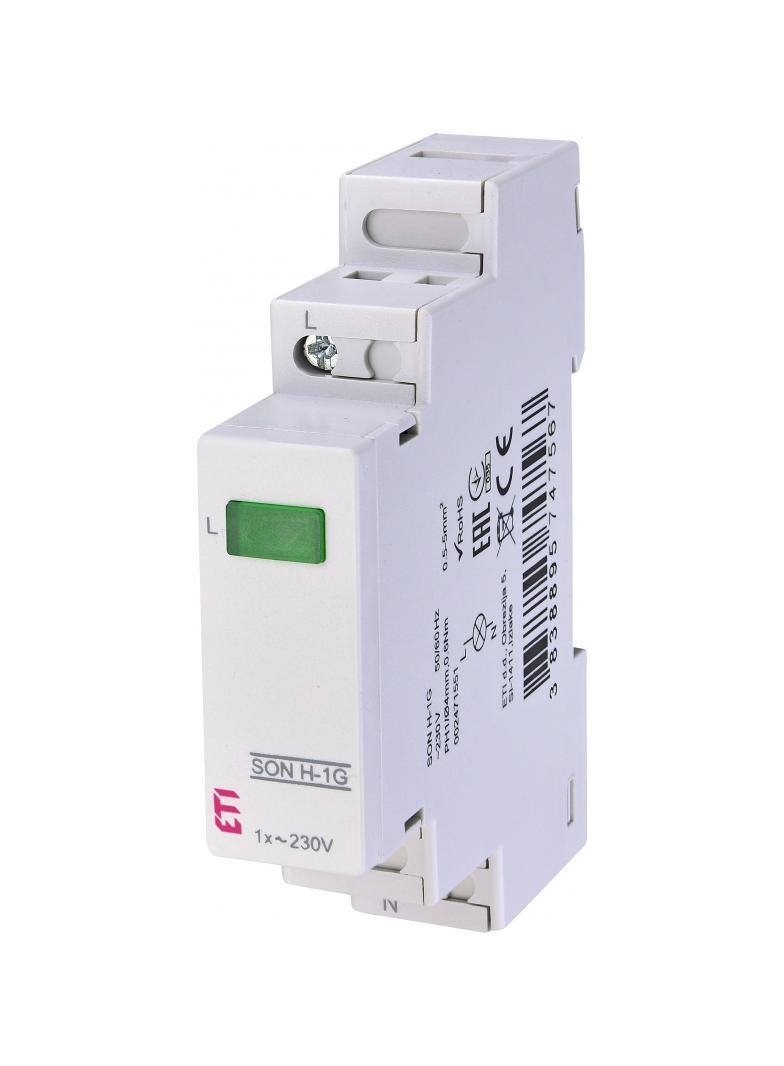 Sygnalizator obecności napięcia (1 x zielona LED) SON H-1G 002471551 ETI