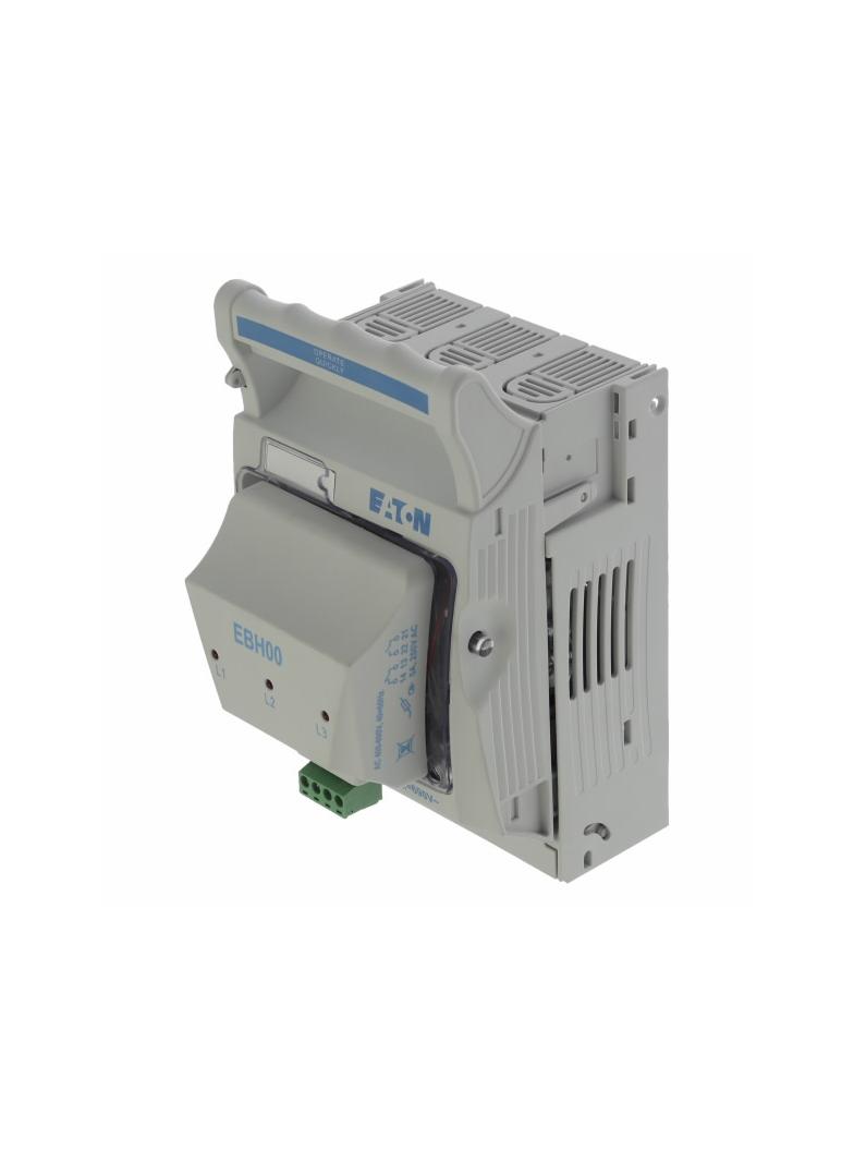 Rozłącznik bezpiecznikowy poziomy 160A AC 690V NH00 AC23B 3P IEC zaciski mostkowe EBH00O3TS5 EATON