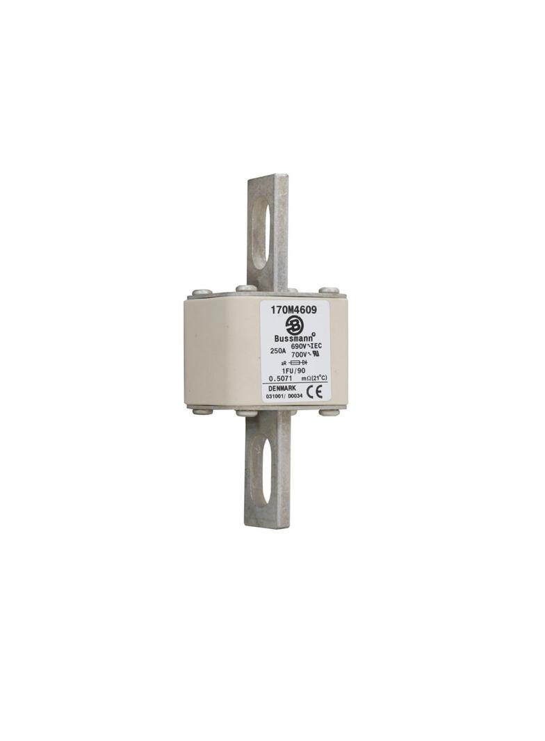 FUSE 250A 690V 1FU/90 AR UC Wkładka szybka 250A AC 690V rozmiar 1 53x69x136 mm aR IEC UL, 170M4609 E