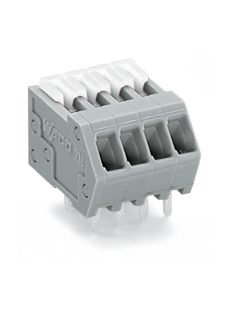 1-przewodowa listwa zaciskowa do pły 19-torowa szara raster 2,54mm