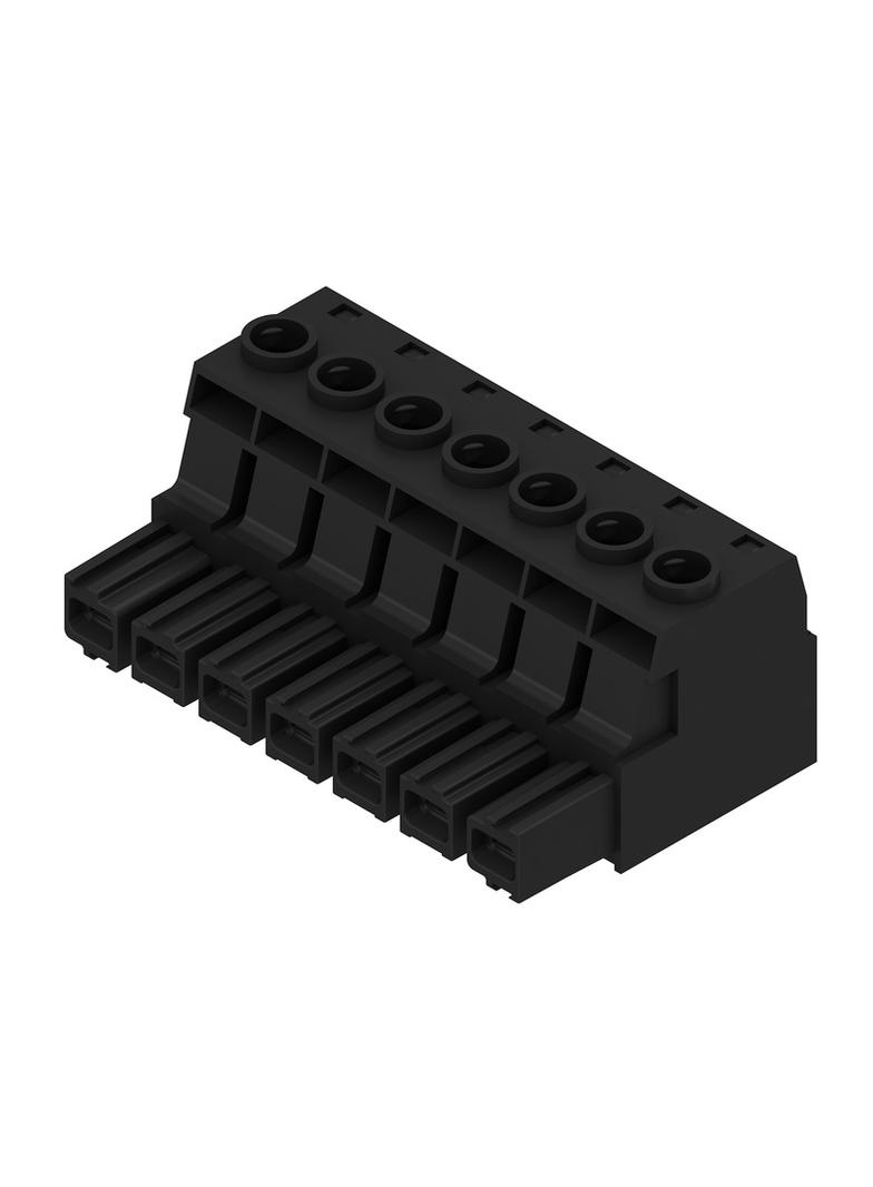 BUZ 10.16HP/07/180 AG BK BX Złącze kablowe do płytek drukowanych /16szt./ WEIDMULLER