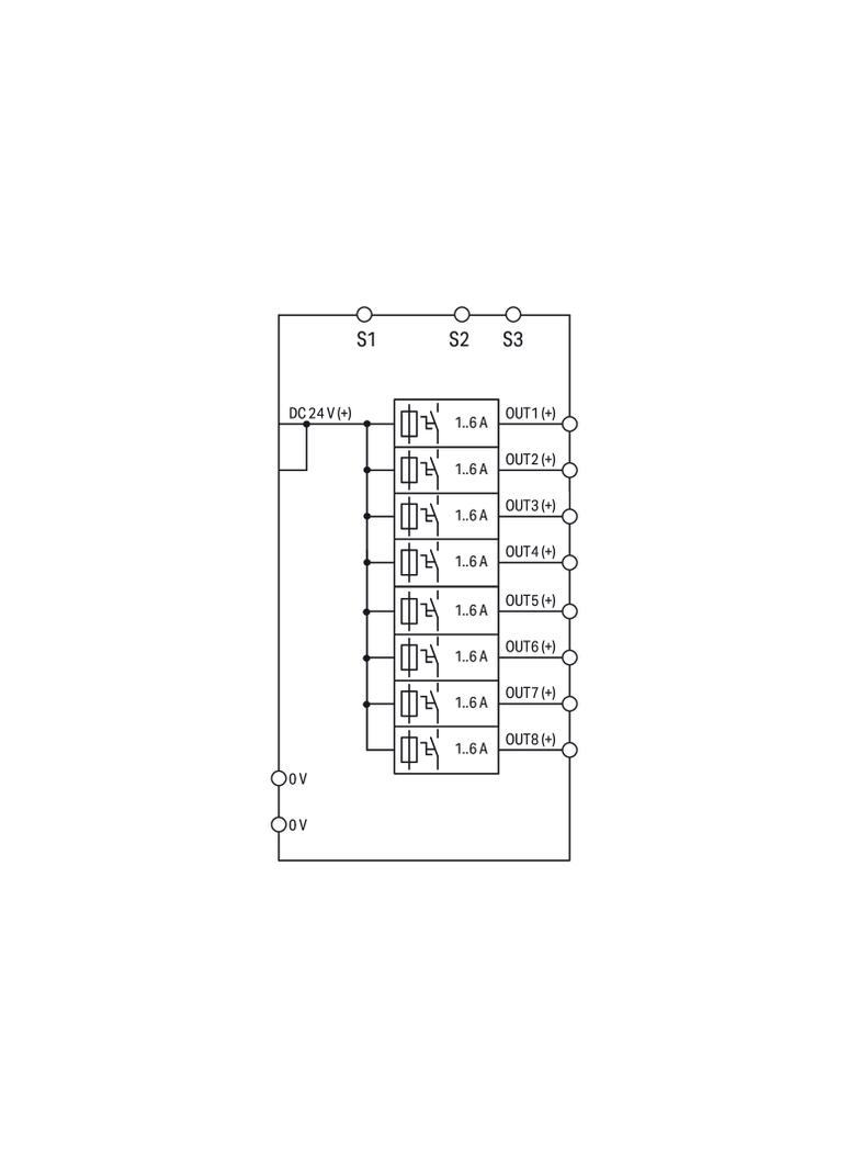 EPSITRON zabezpieczenie elektron. 24 V DC 8 x 6A WAGO