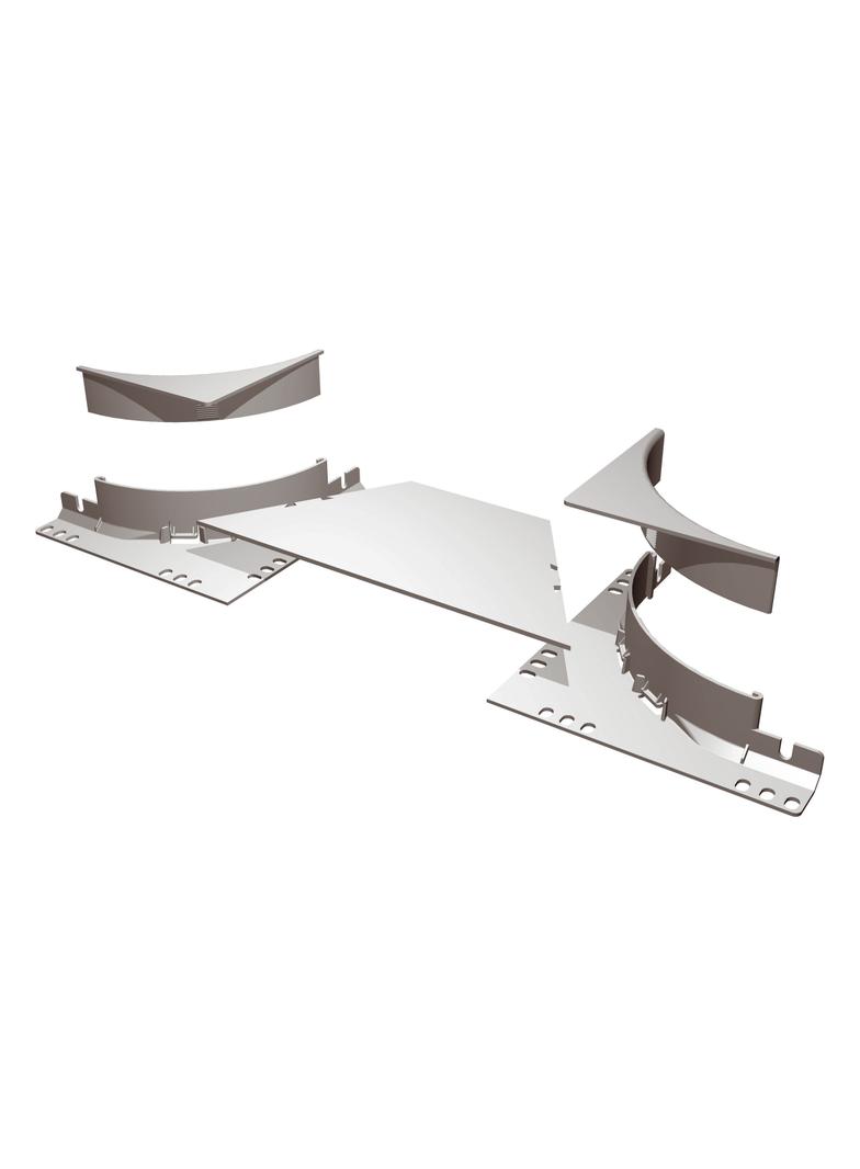 ODGAŁĘZIENIE POZIOME 100 X 400, Legrand