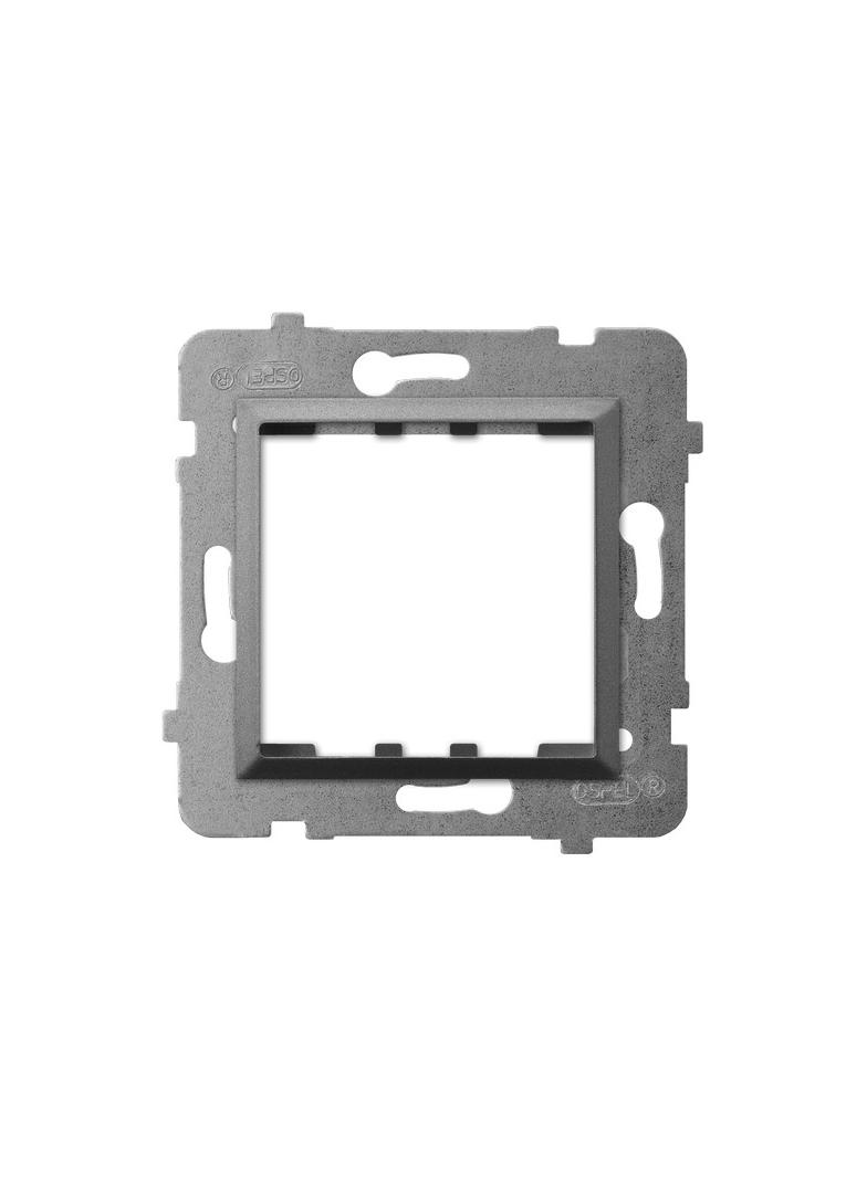 ARIA Adapter podtynkowy systemu 45 do serii Aria kolor szary mat AP45-1U/m/70 OSPEL