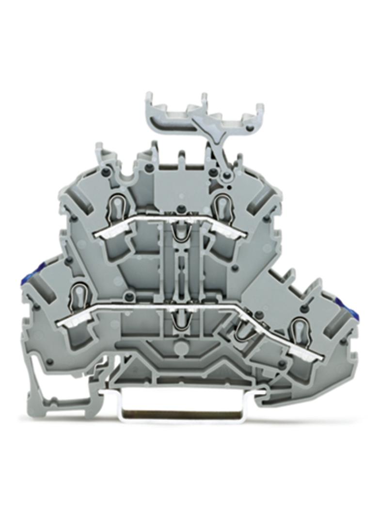 TOPJOBS złączka 2-piętrowa 2,5 mm2 szara