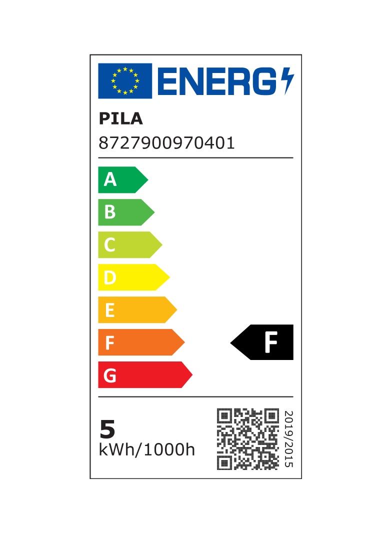 Żarówka LED Kulka PILA 4,9W=40W 470lm / 2700K barwa ciepła LED 40W B35 E14 WW FR 1CT/10 PHILIPS