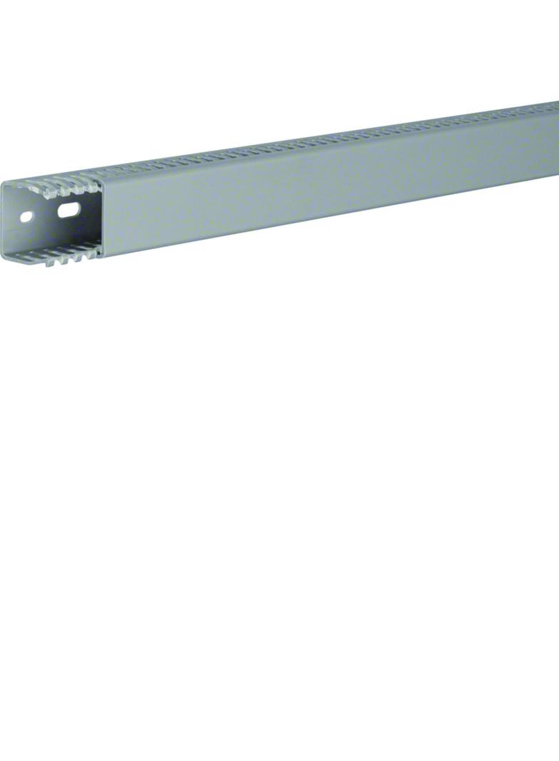 tehalit.LKG Kanał grzebieniowy PVC z pokrywą 37x37mm szary LKG3703707030B HAGER