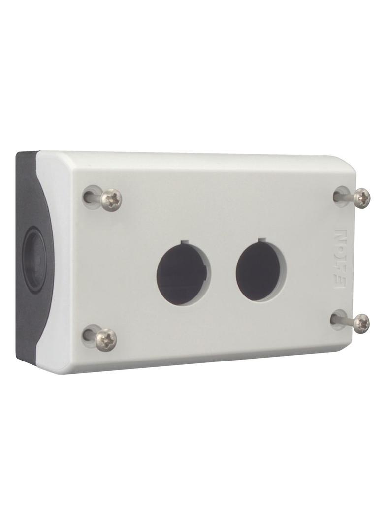 M22-I2 Obudowa kasety 2-otworowa 22mm szara IP67 216537 EATON