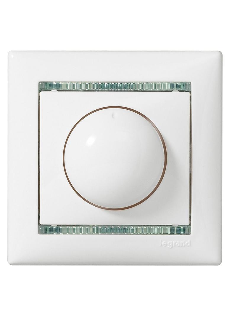 VALENA ŚCIEMNIACZ OBROTOWY 400W BIAŁY, Legrand