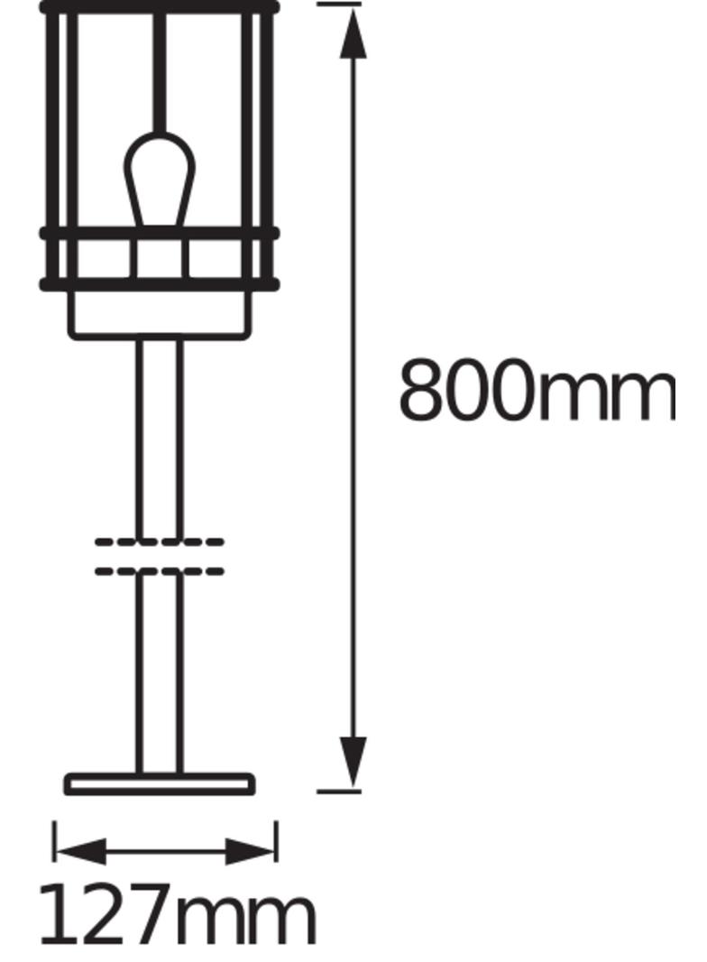 ENDURA CLASSIC POST 80CM E27 ST LEDV Oprawa zewnętrzna