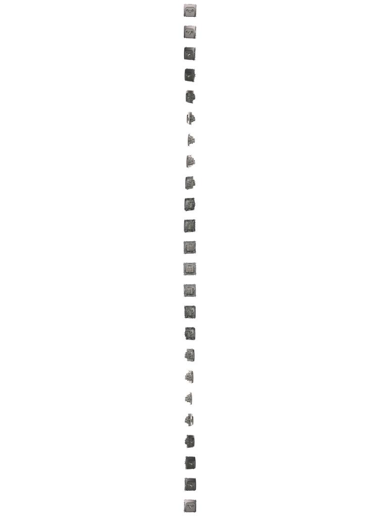 Simon Basic Gniazdo antenowe R-TV-SAT przelotowe 1x wejście: 5 MHz–24 GHz stal inox