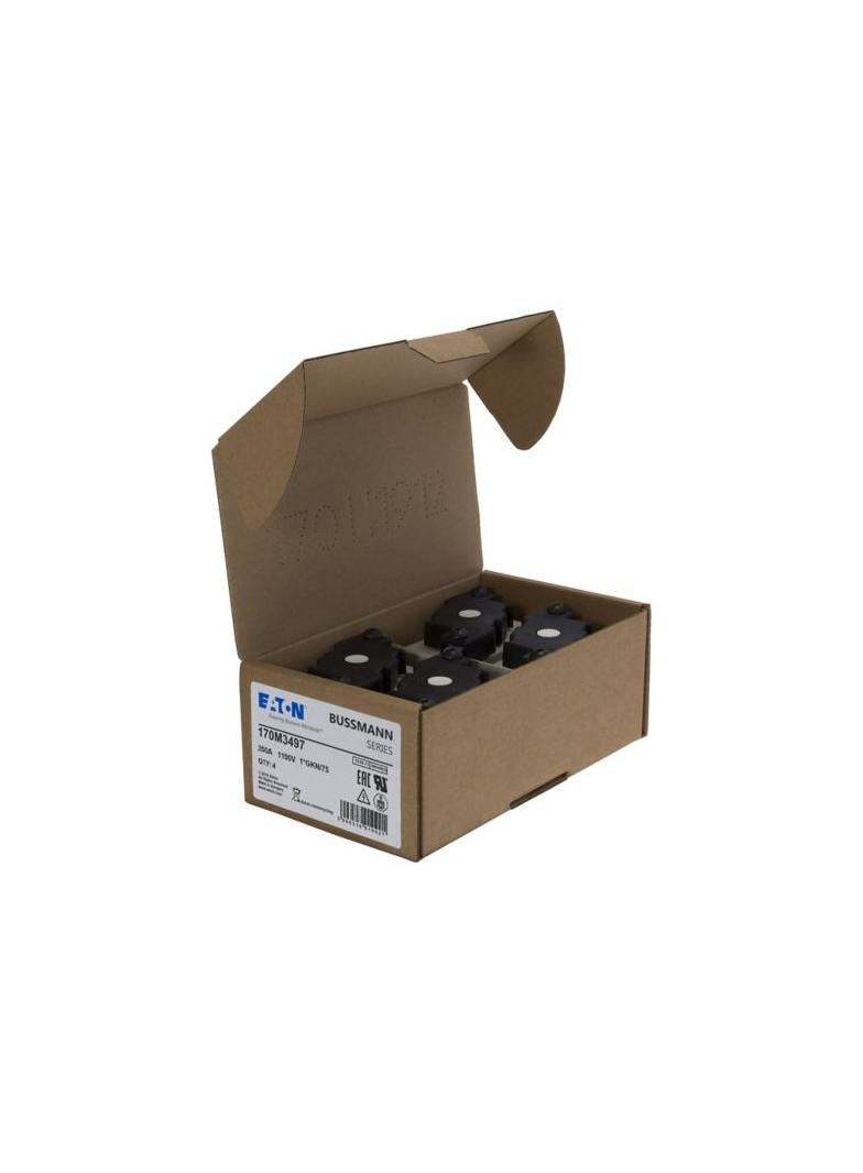 FUSE 350A 1100V 1*GKN/75 AR CU Wkładka szybka 350A AC 1250V rozmiar 1 45x59x81 mm aR 170M3497 EATON