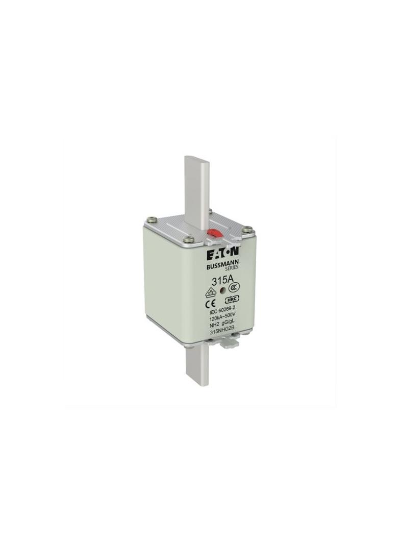 NH FUSE 315A 500V GG/GL SIZE 2 Wkładka NH2 315A 500V GL/GG podwójny wskaźnik 315NHG2B EATON