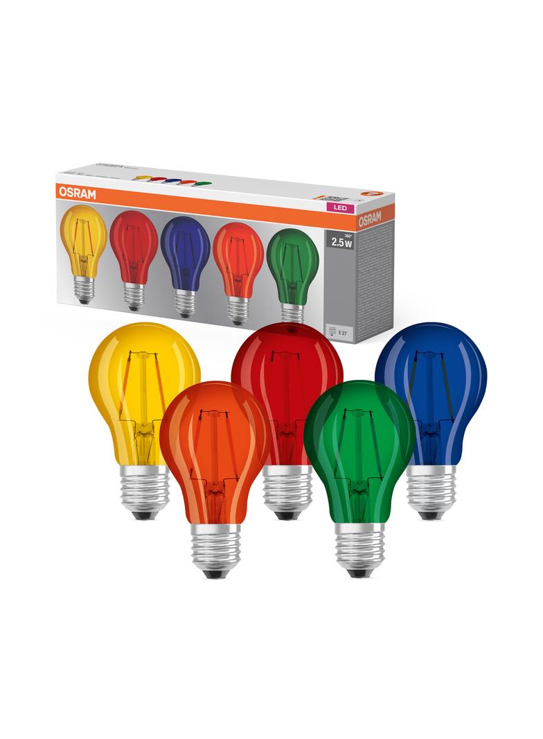 Lampa LED STAR CL A Color Box 15 non-dim 2,5W E27