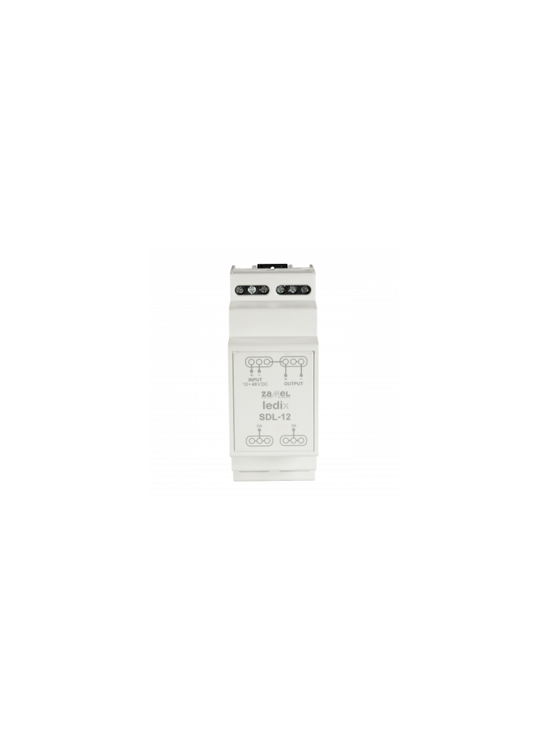 Sterownik DALI-PWM modułowy jednokolorowy TYP: SDL-12