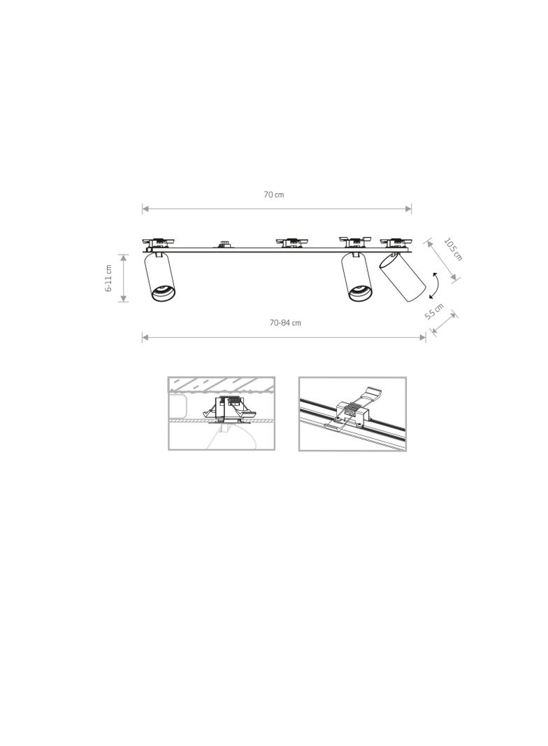 Lampa reflektor MONO SURFACE III 7830 Nowodvorski