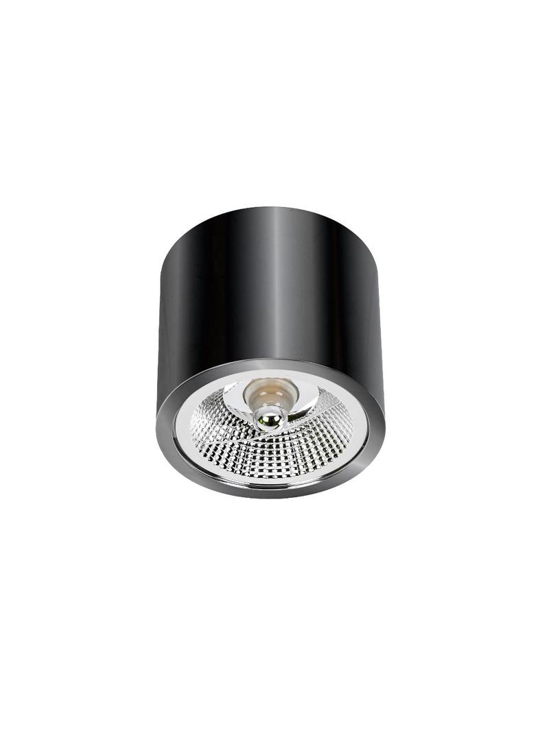 CHLOE AR111 Metalica IP20 okrągła czarny chrom nieruchoma