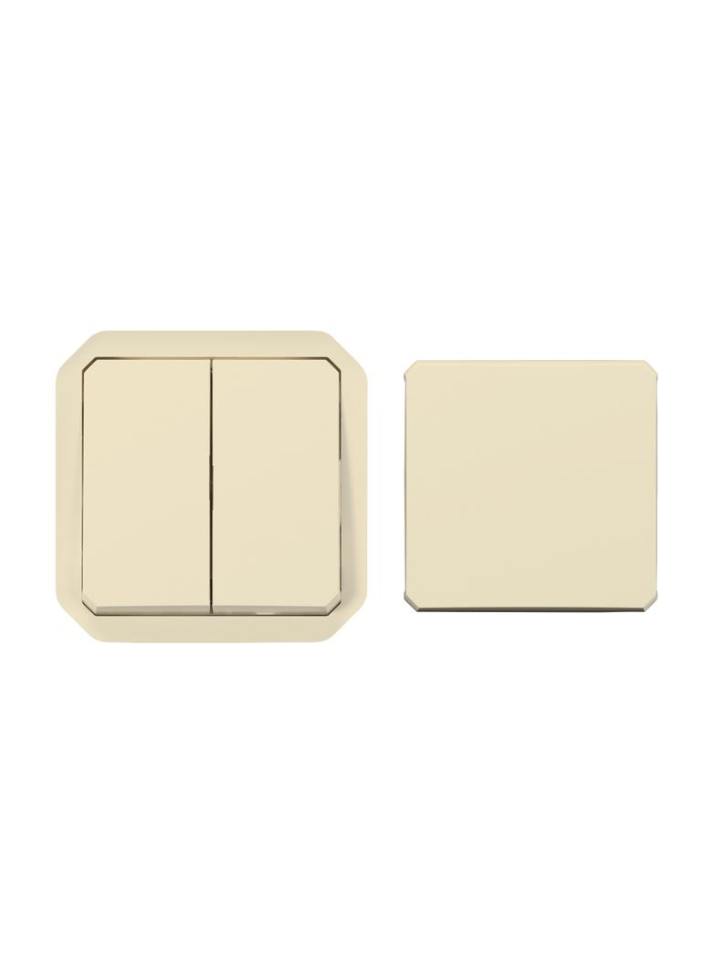 NOWE PLEXO - ŁĄCZNIK TYP TRANSFORMER MECHANIZM 10 AX - 250 V PIASKOWY 069809L LEGRAND