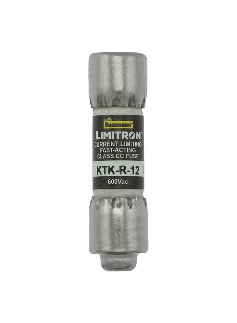 CLASS CC FAST ACTING FUSE CLASS CC 12A 600VAC Limitron Klasa CC KTK-R-12 EATON