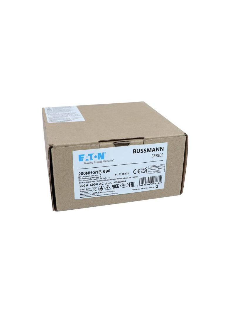 200NHG1BI-690 Wkładka NH 200AMP 690V AC gG 1 DUAL IND 200NHG1BI-690 EATON