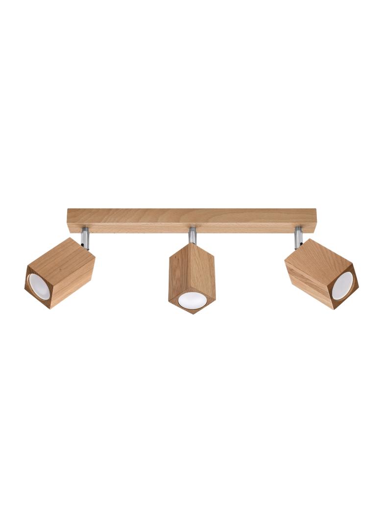 Sollux Plafon KEKE 3 dąb SL.1037