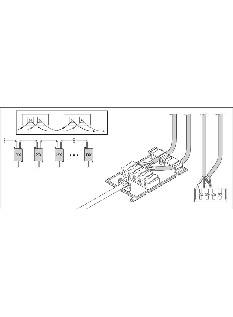 5 Stykowa puszka podłączeniowa CONNECTOR BOX 5POLE L/N