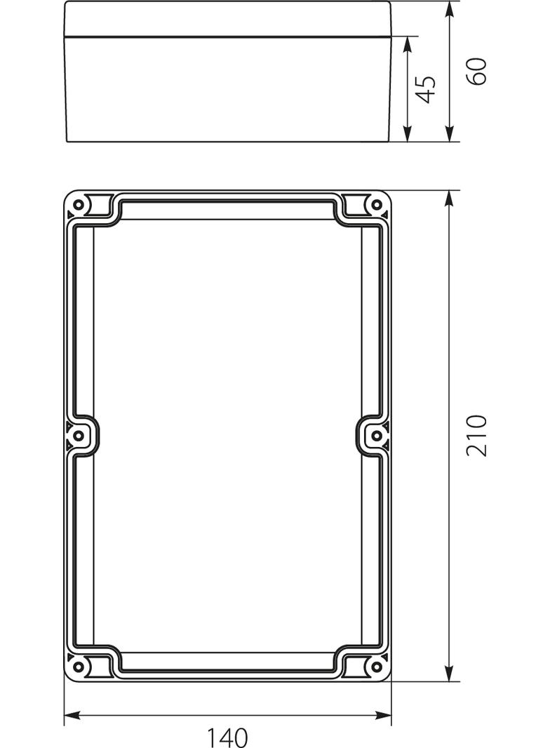 Puszka hermetyczna PHP-210 IP67 62.210 OPATÓWEK