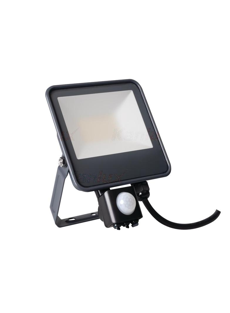 IQ-LED FL-10W-NW-SE Naświetlacz LED z czujnikiem ruchu