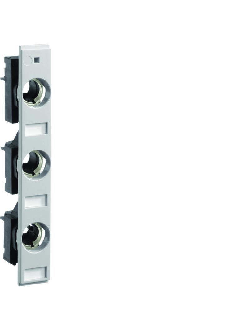 Podstawa bezpiecznikowa D02 3P 35A z pokrywą izolacyjną W27mm L063L HAGER