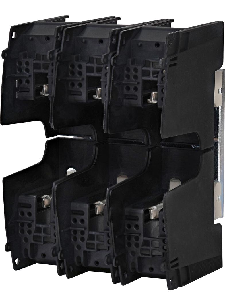 PKI 00 M8-M8 3p S - Podstawa bezpiecznikowa z osłonami zacisków