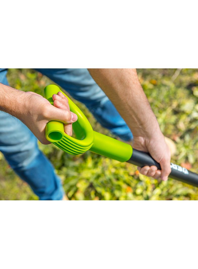 Łopata, metalowy trzonek, plastikowy uchwyt