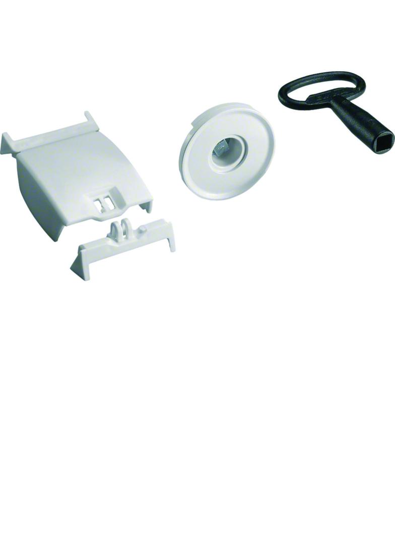 univers Zamek czworokątny z pokrywą plombowaną 7mm FZ822N HAGER