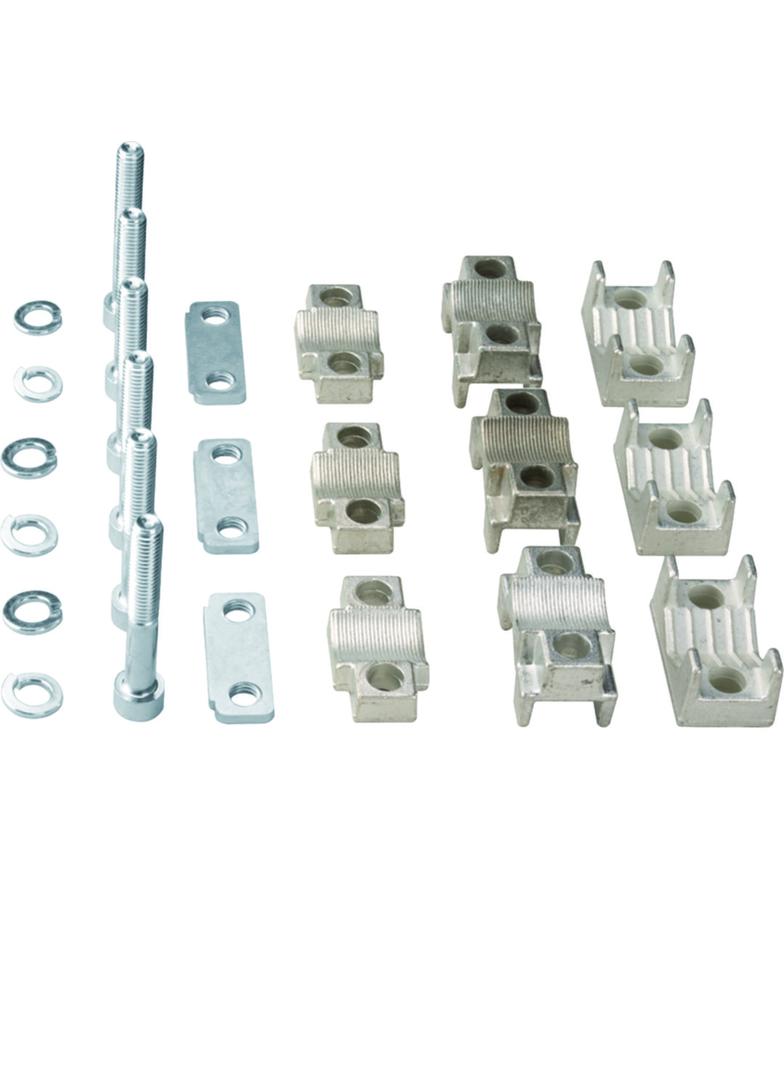 LT zestaw zacisków pryzm. do rozłącz. NH2 (3 szt.) 2x70-120mm2 Cu/Al 2 przewody LZ155 HAGER