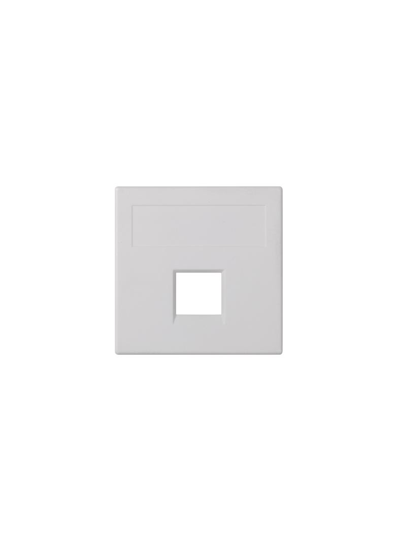 Simon CONNECT Płytka S500, 1x RJ bez osłon; 3M Volition OCK