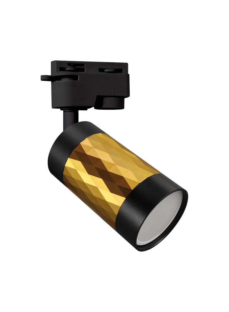 Oprawa do zamontowania na szynoprzewodzie PIANO TRA GU10 GOLD/BLACK