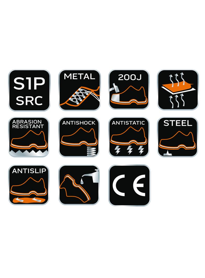 Trzewiki robocze, zamszowe, rozmiar 42, CE