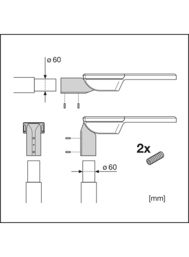 Oprawa uliczna STREETLIGHT FLEX MEDIUM 80W 740 RW35ST ALW