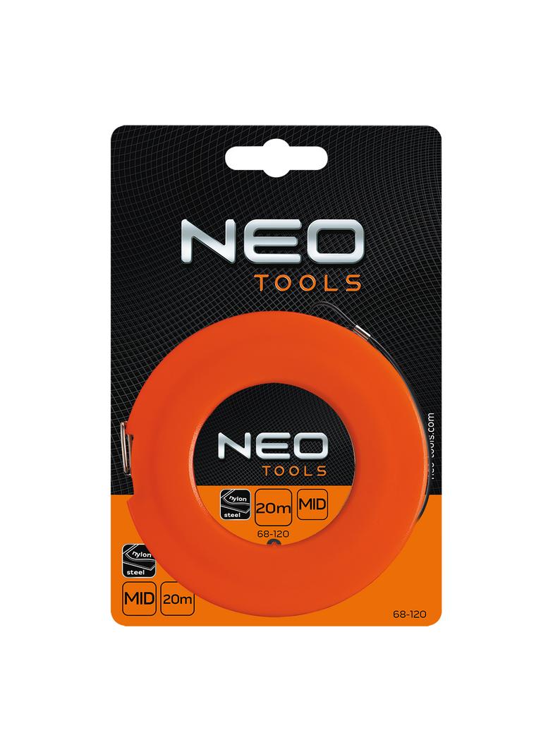 Taśma miernicza stalowa 20 m x 9.5 mm