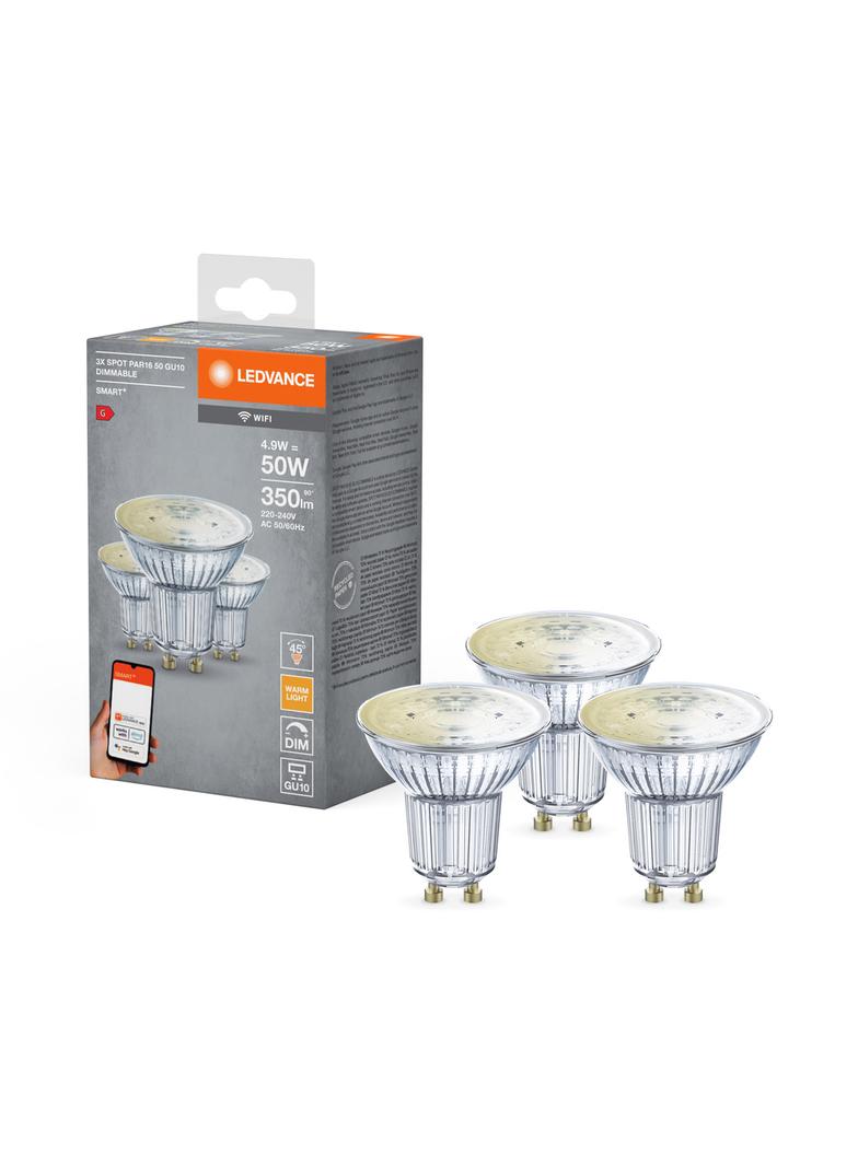 Lampa LED SMART+ WiFi PAR16 50 DIM 2700K GU10 FR 3pack