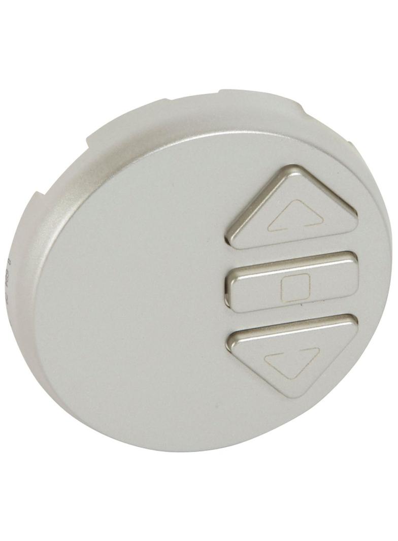 CELIANE - PLAKIETKA ŁĄCZNIKA STEROWANIA ROLET SOMFY TYTANOWA, Legrand