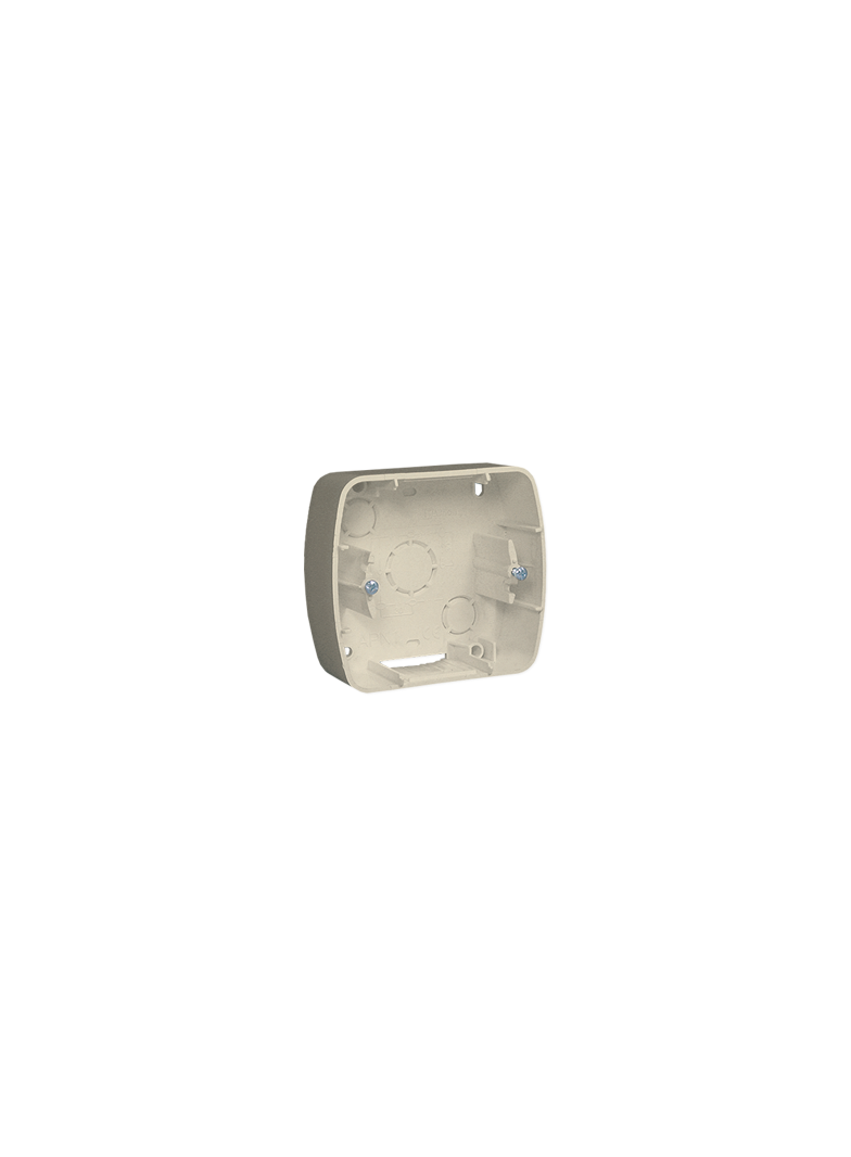 Simon Akord Puszka pojedyncza natynkowa IP20 beż