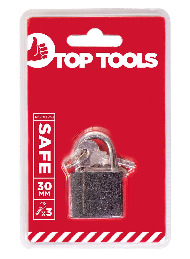 Kłódka 30 mm, 3 klucze