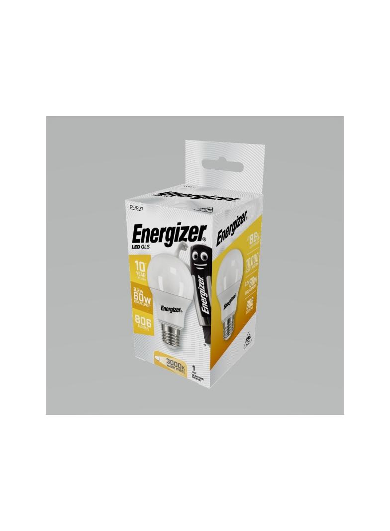 ENERGIZER ŻARÓWKA LED BULB E27 806LM 60W ciepła barwa 220-240V